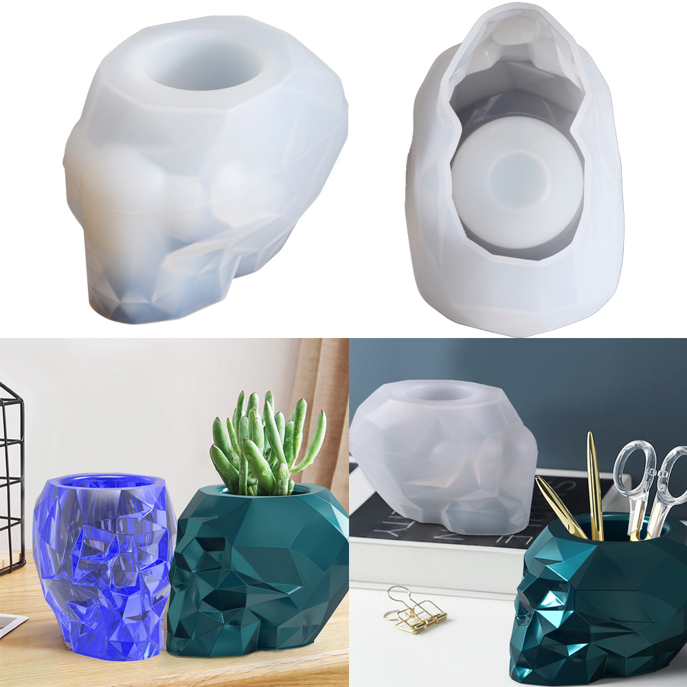 Resin Craft Ideas - Moule porte-stylo en silicone en forme
