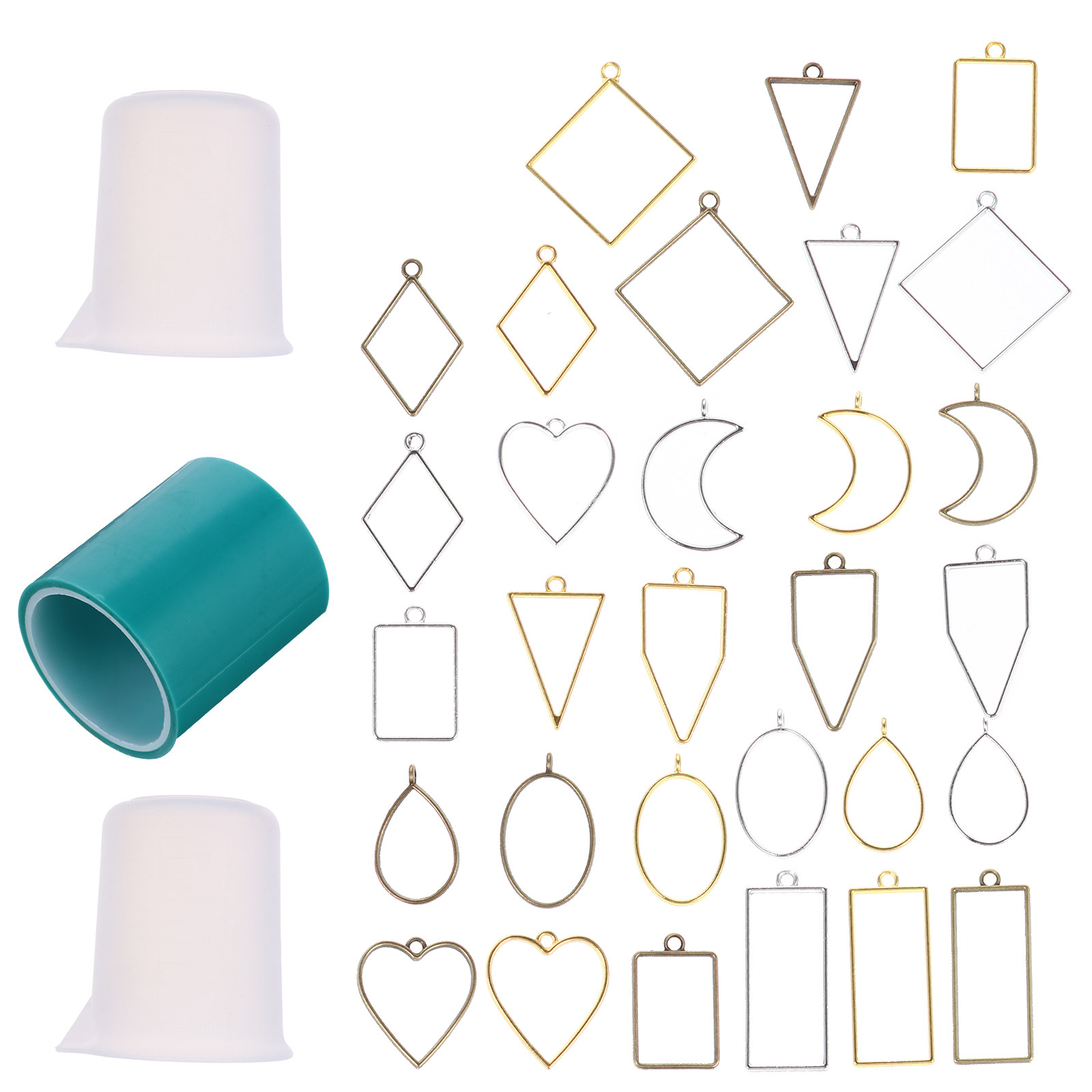 Kit de 33 breloques et pendent - Resin Crafts Diy avis et prix