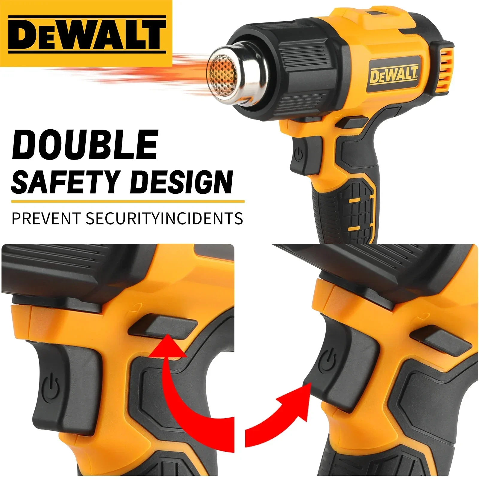 Pistolet thermique sans fil De - Heat Gun Small avis et prix
